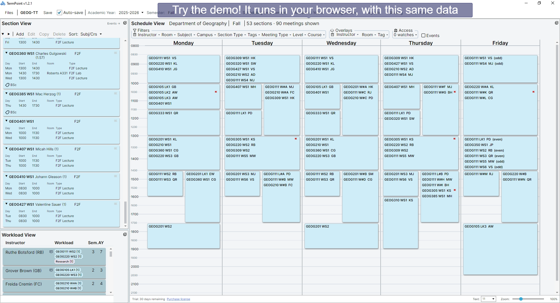 Prompt to try the demo, which runs in your browser with this same data
